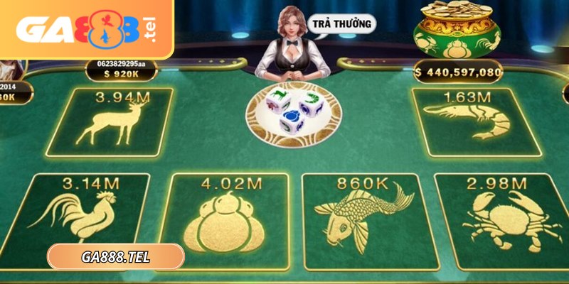 Bầu cua GA888 có sự minh bạch trong từng phiên lắc xúc xắc 