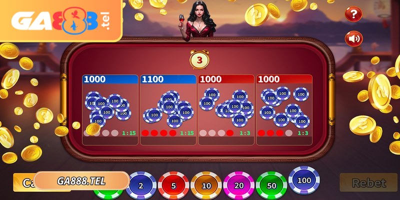 Tựa game cung cấp nhiều cửa cược với tỷ lệ ăn thưởng hấp dẫn